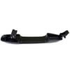 Outside Exterior Outer Door Handle PT Auto Warehouse TO-3952P-FRK without Keyhole Primed Black Passenger Side Front